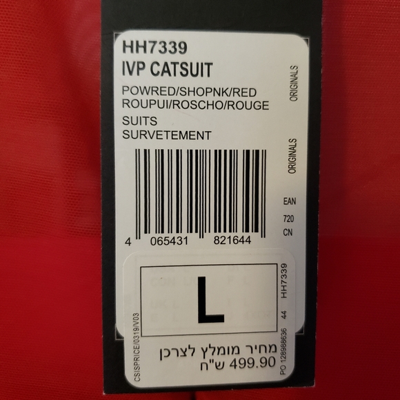 N.W.T! Ivy Park Size L NWT bodysuit Heart Valentines collection - Picture 5 of 10